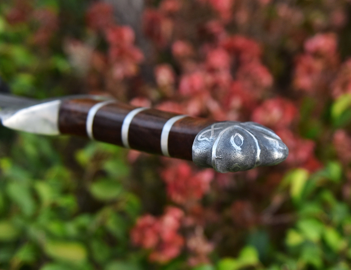 Viking Sword – Hand-Forged Norse Warrior Blade with Leather-Wrapped Grip