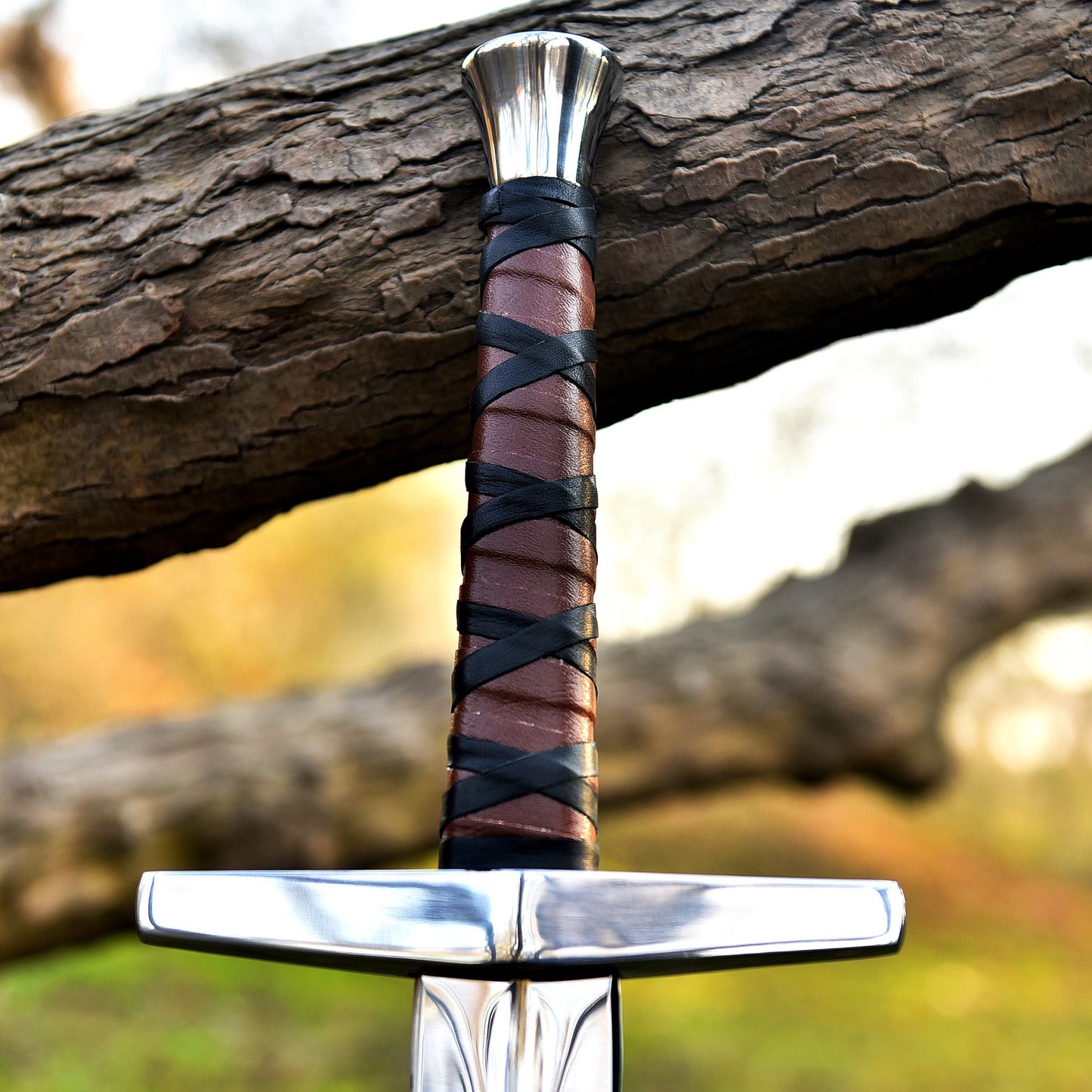 King Arthur Sword with Scabbard – Battle Ready Fully Functional Sword – Legendary Medieval Blade for Collectors & Cosplay