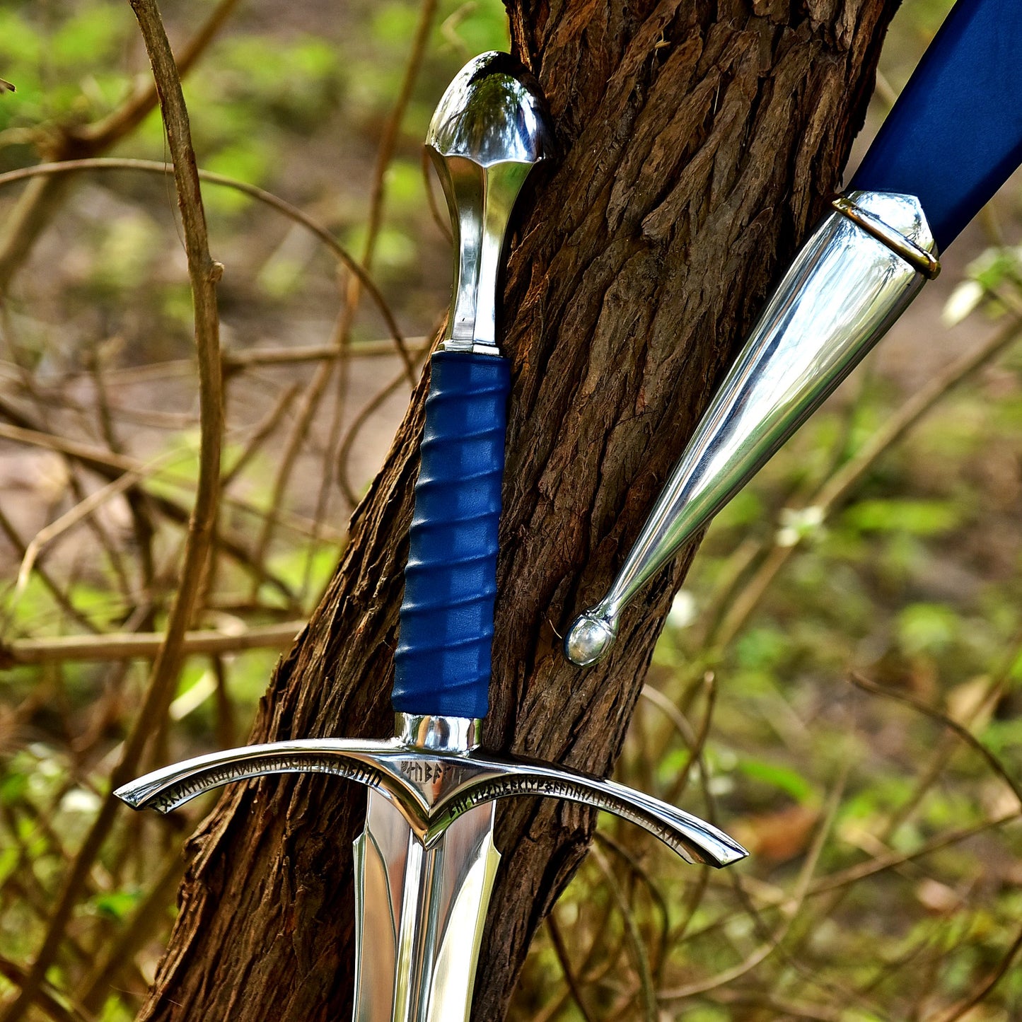 Functional Glamdring Sword of Gandalf with Scabbard – Real Battle Ready Sword – Legendary Elven Blade | Fantasy Replica