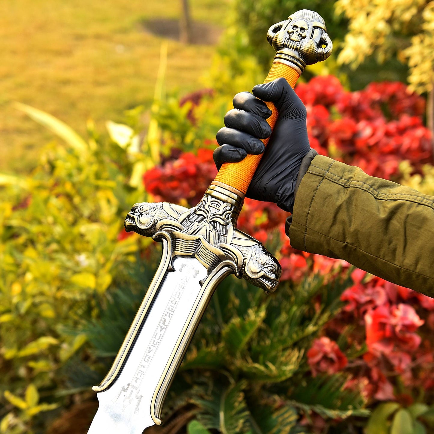 Conan the Barbarian Sword – Atlantean Warrior Blade with Leather Sheath