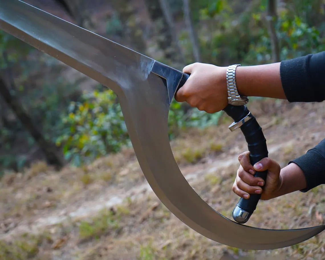 Custom 63-Inch Viking Sword – Hand-Forged Giant Norse Longsword | Legendary Display Blade