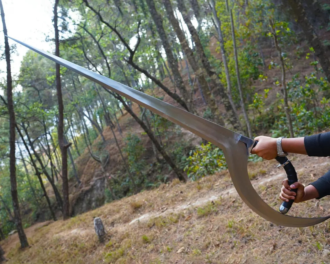Custom 63-Inch Viking Sword – Hand-Forged Giant Norse Longsword | Legendary Display Blade