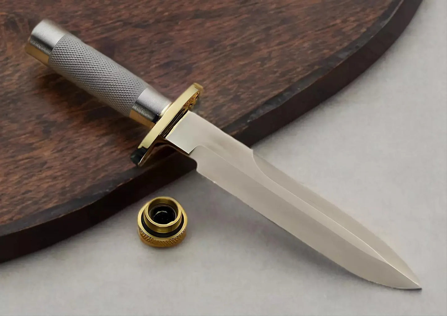 Randall Bowie Knife – Stainless Steel Fixed Blade with Classic Clip Point | Outdoor & Collector’s Knife