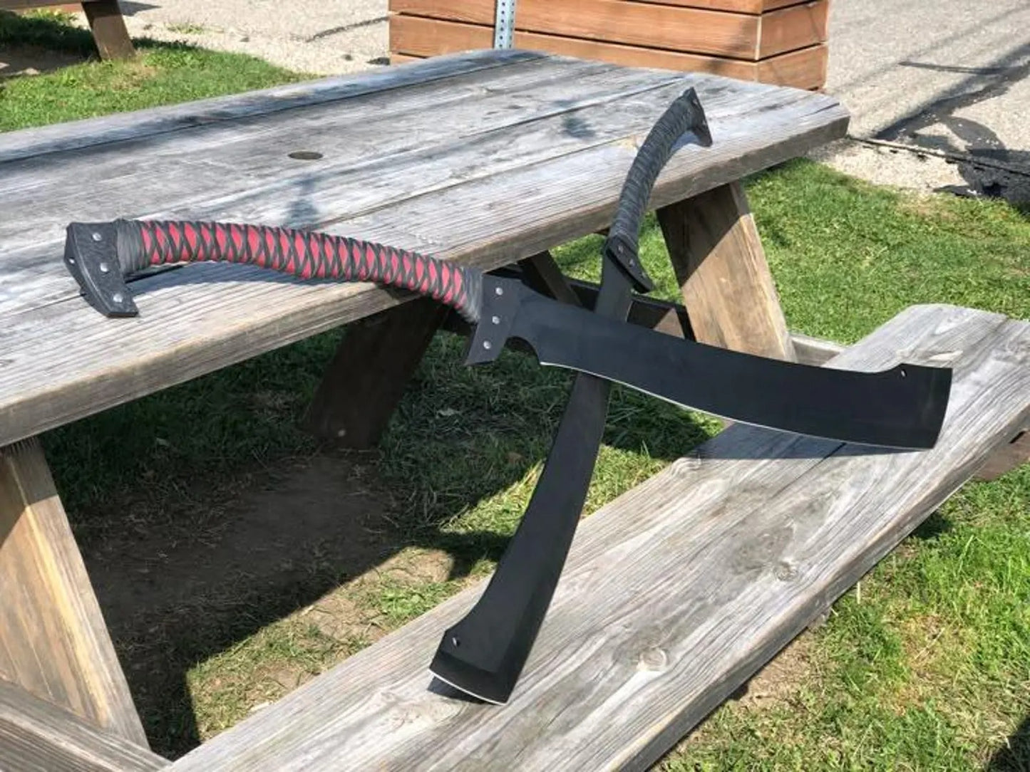 Twin Tactical Warrior Swords – Full Tang Combat Blades with Wrapped Handles