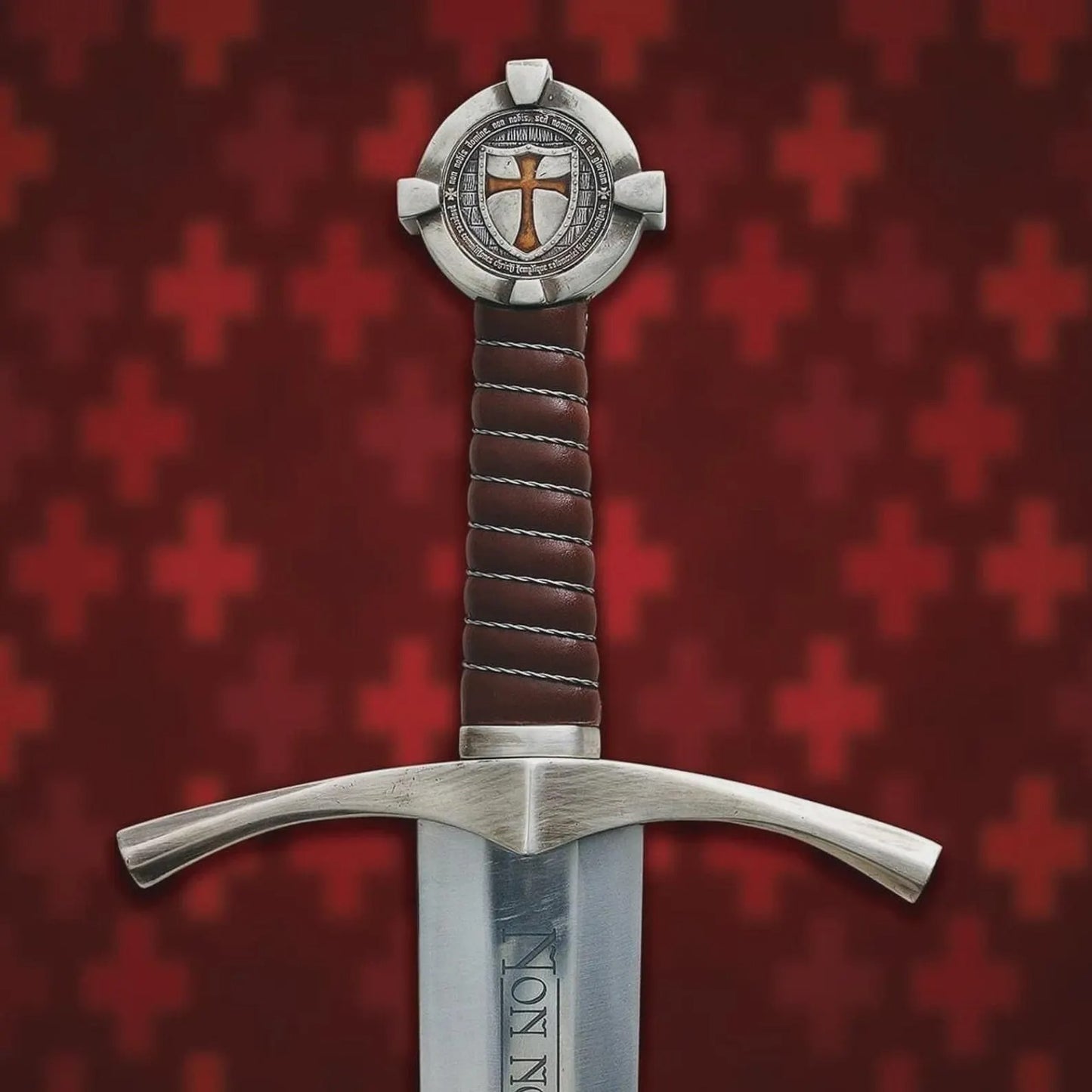 Sword of Honor – Knights Templar Accolade Blade with Scabbard