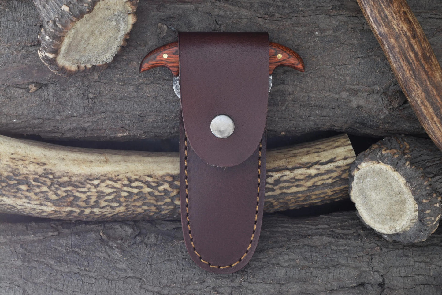 Stainless Steel Push Dagger – Compact Self-Defense Knife with T-Grip Handle