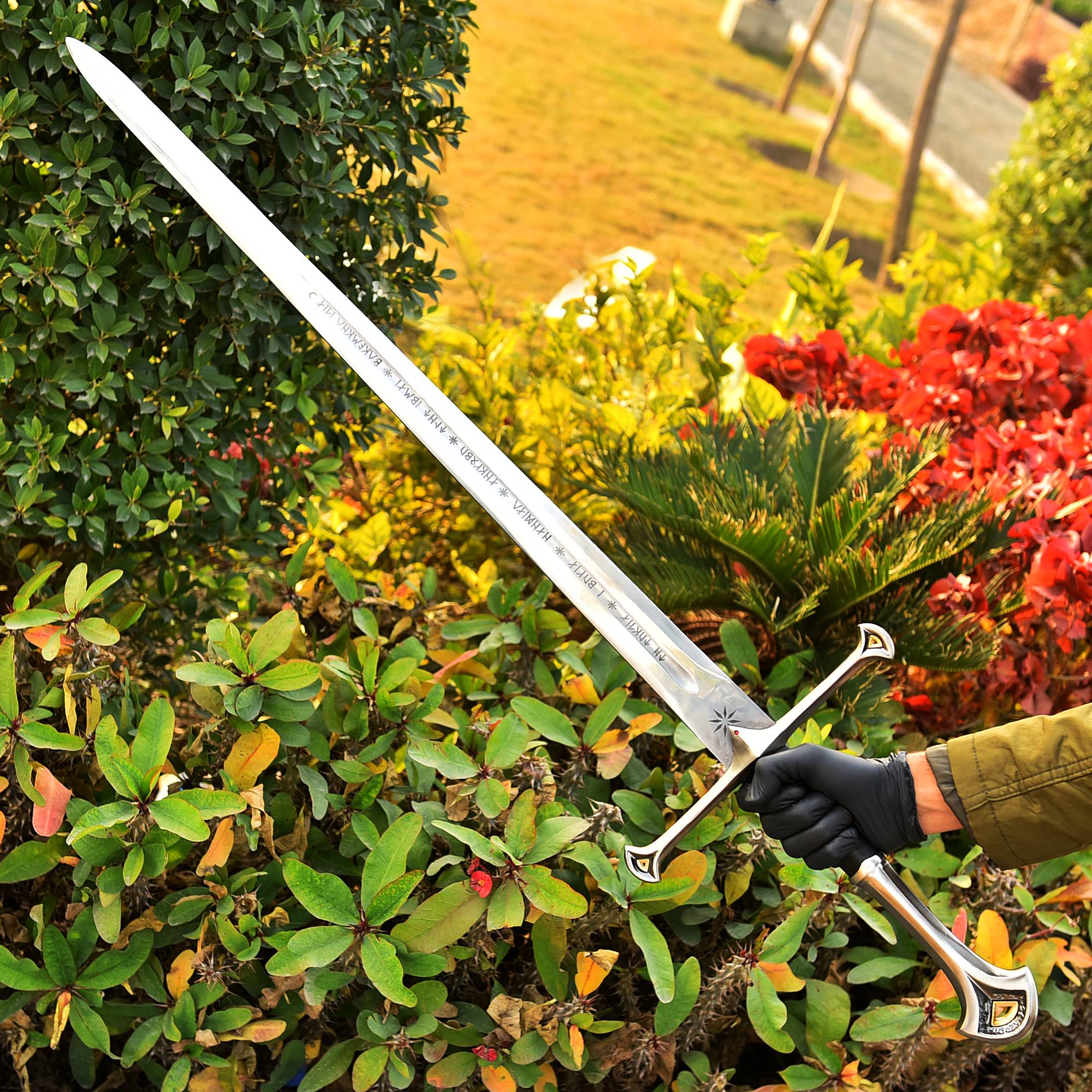 Anduril – Flame of the West | Sword of Aragorn with Scabbard | Legendary King’s Blade