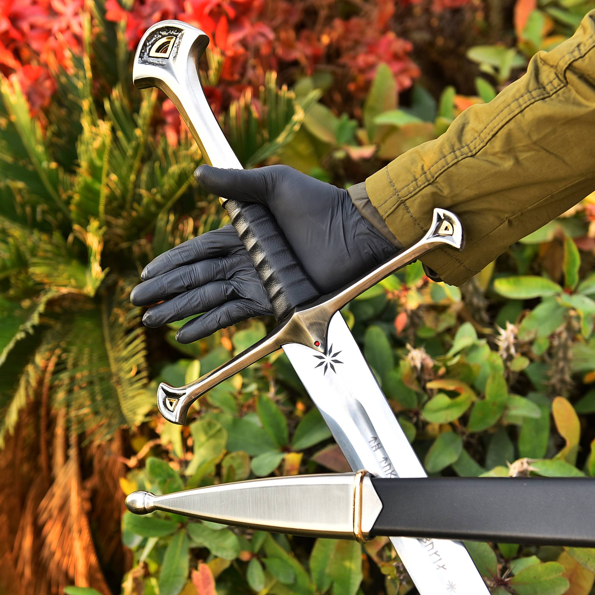 Anduril – Flame of the West | Sword of Aragorn with Scabbard | Legendary King’s Blade
