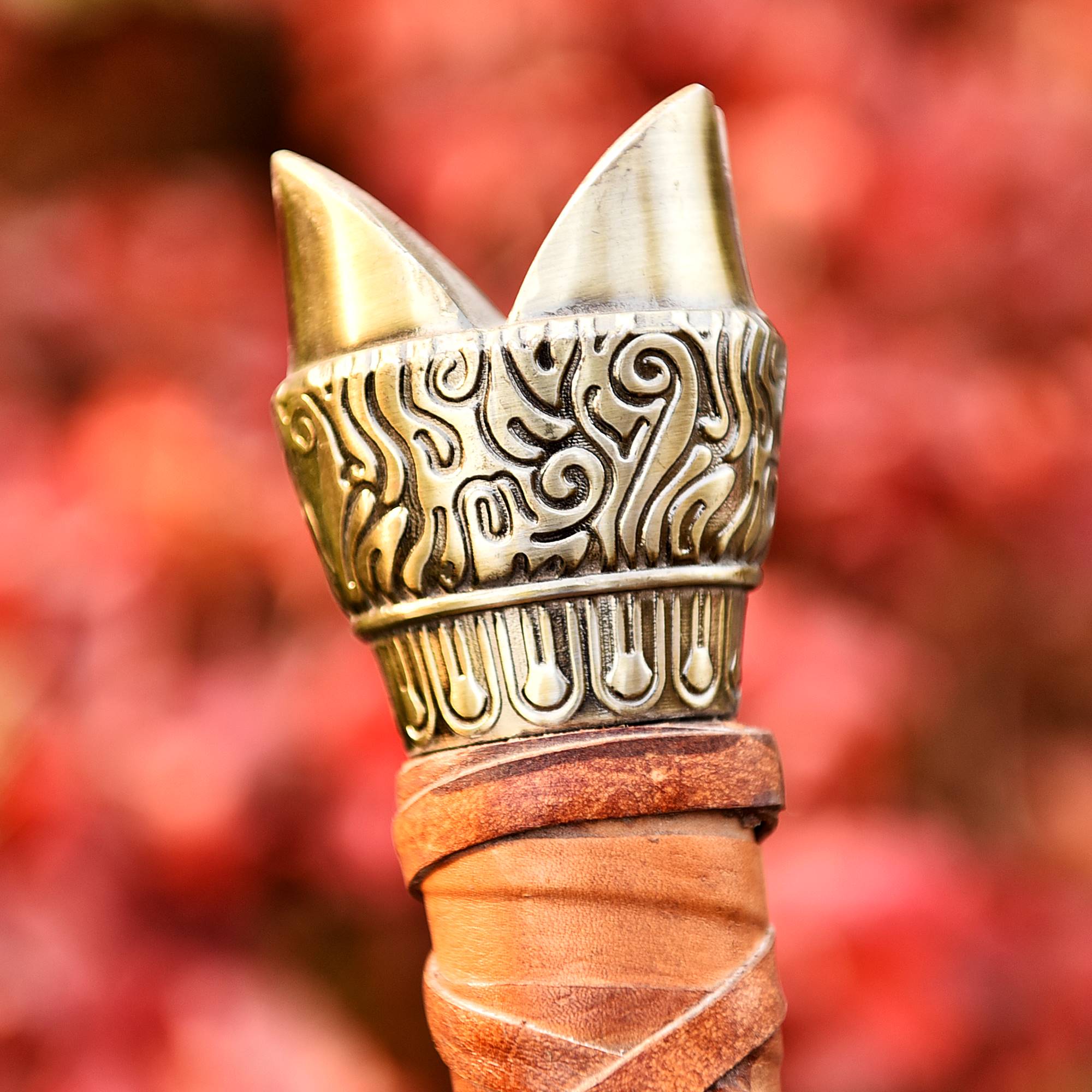 Albion Conan the Barbarian Father’s Sword  with Leather-Wrapped Grip