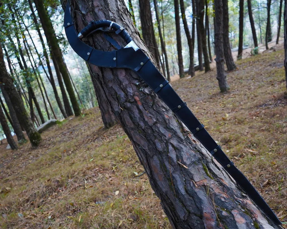 Custom 63-Inch Viking Sword – Hand-Forged Giant Norse Longsword | Legendary Display Blade
