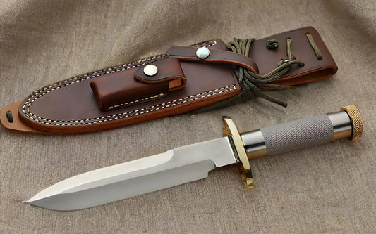 Randall Bowie Knife – Stainless Steel Fixed Blade with Classic Clip Point | Outdoor & Collector’s Knife