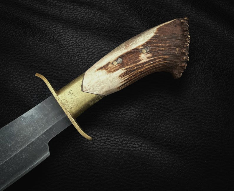 Aged Inglourious Basterds Replica Knife with Leather Sheath | Aldo Raine Knife | Movie Replica Knife | Gift for Him | Christmas Gift